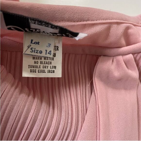 Vintage 70’s Discovery Pleated Dress - Picture 5 of 7